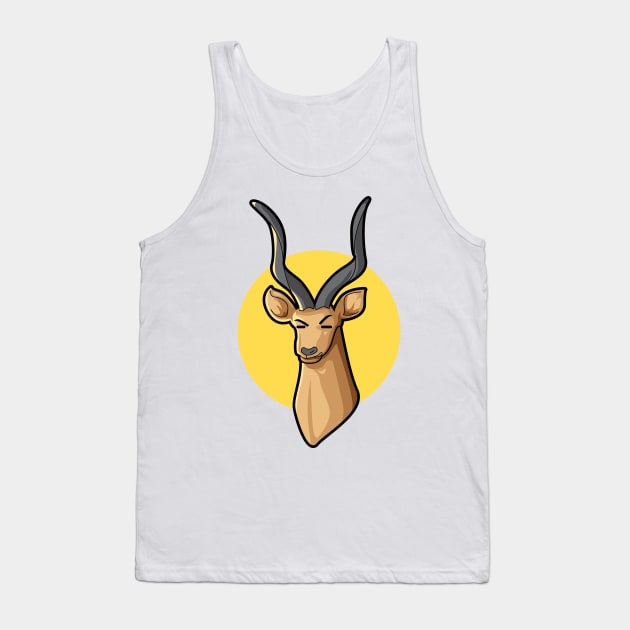 Upset Kudu Art Tank Top by Wear Your Story